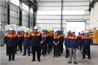 2023年朝陽重機變壓器油箱 月產300臺誓師大會 2023年朝陽重機變壓器油箱 月產300臺誓師大會